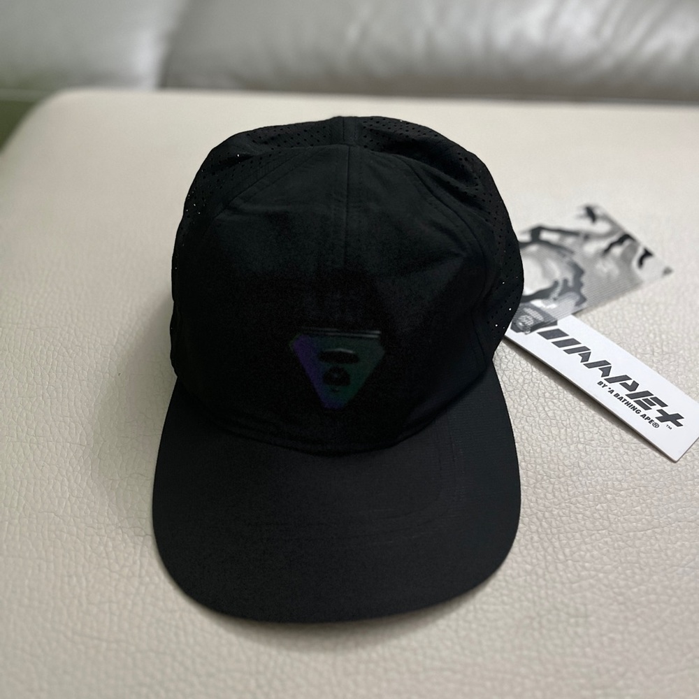 NWT - AAPE+ By A Bathing Ape (BAPE) Moonface Mesh Cap - Adjustable